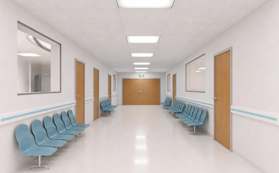 (Healthcare) Secure doors, ensuring the best care